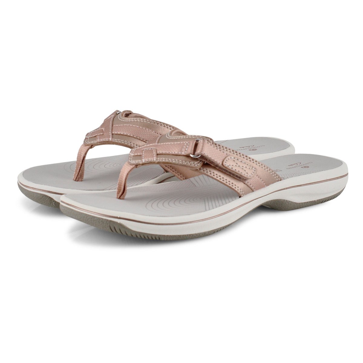 clarks breeze sea rose gold