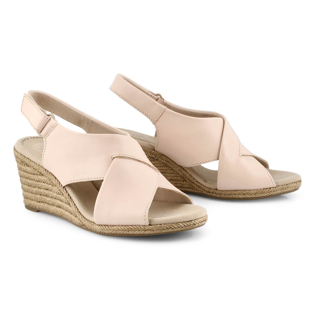 Clarks Women's Lafley Alaine Wedge Sandal - B | SoftMoc.com