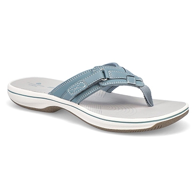 Tong Breeze Sea, bleu gris, femme