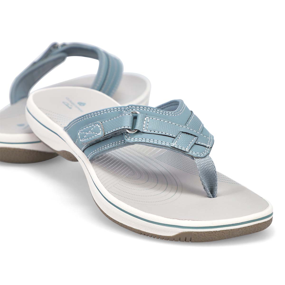 Women's Breeze Sea Thong Sandal - Blue Grey