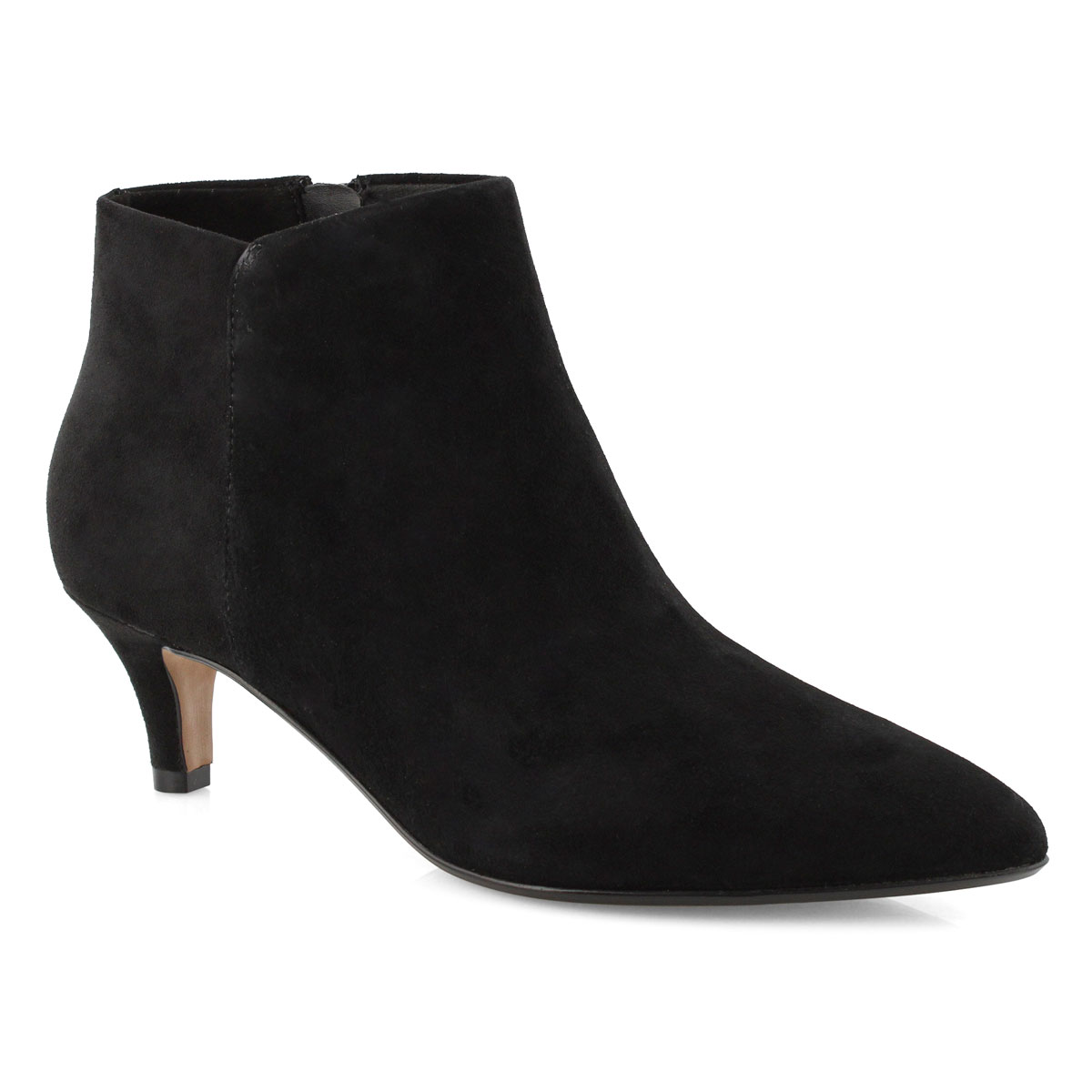 clarks linvale sea suede bootie