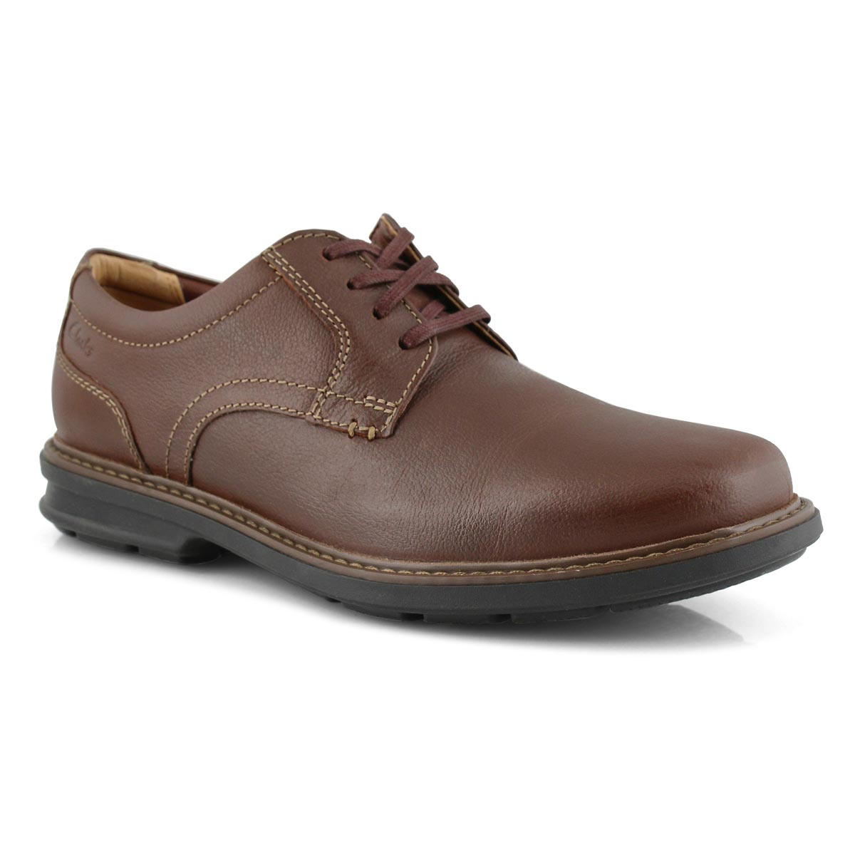 Clarks Men's Rendell Plain Casual Oxford - Ma | SoftMoc.com