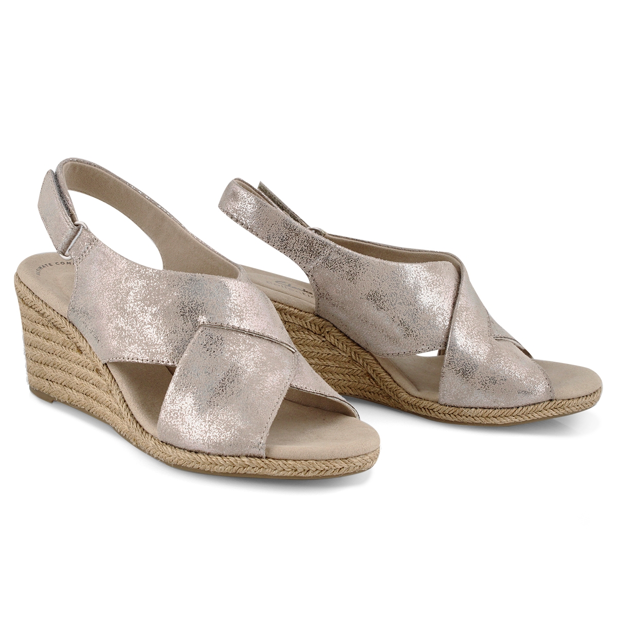 clarks womens lafley alaine wedge sandals