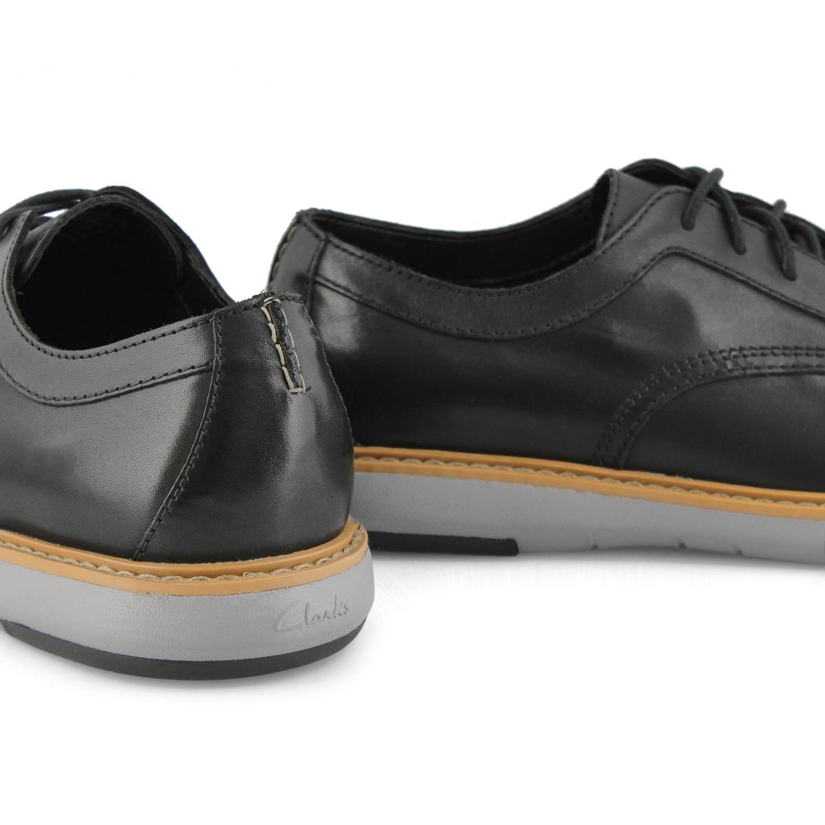 clarks men's draper cap oxford