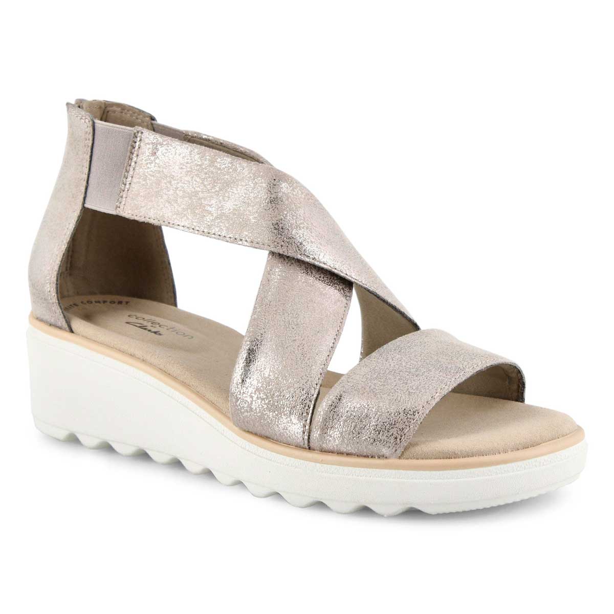 clarks jillian wedge sandal