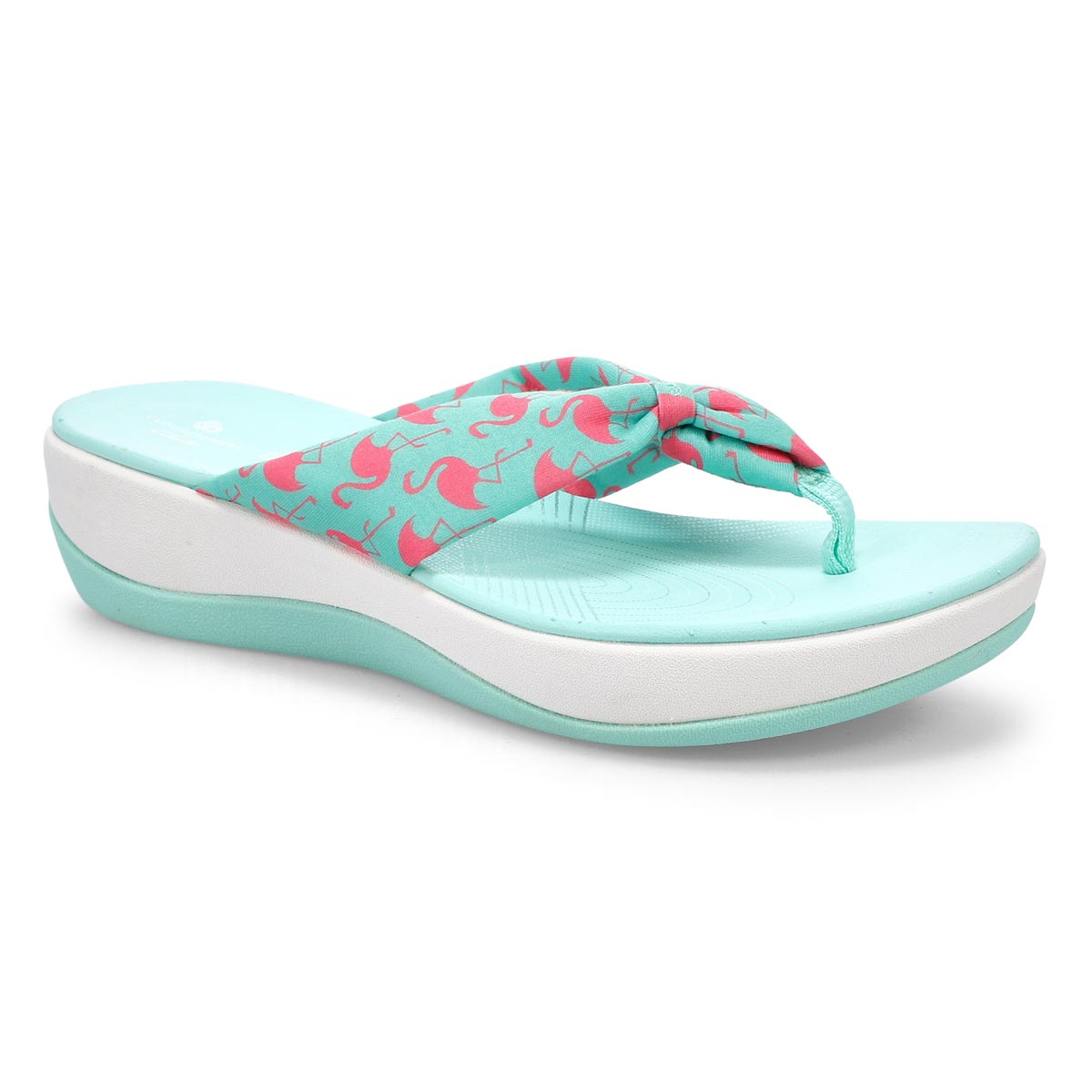 clarks flamingo flip flops