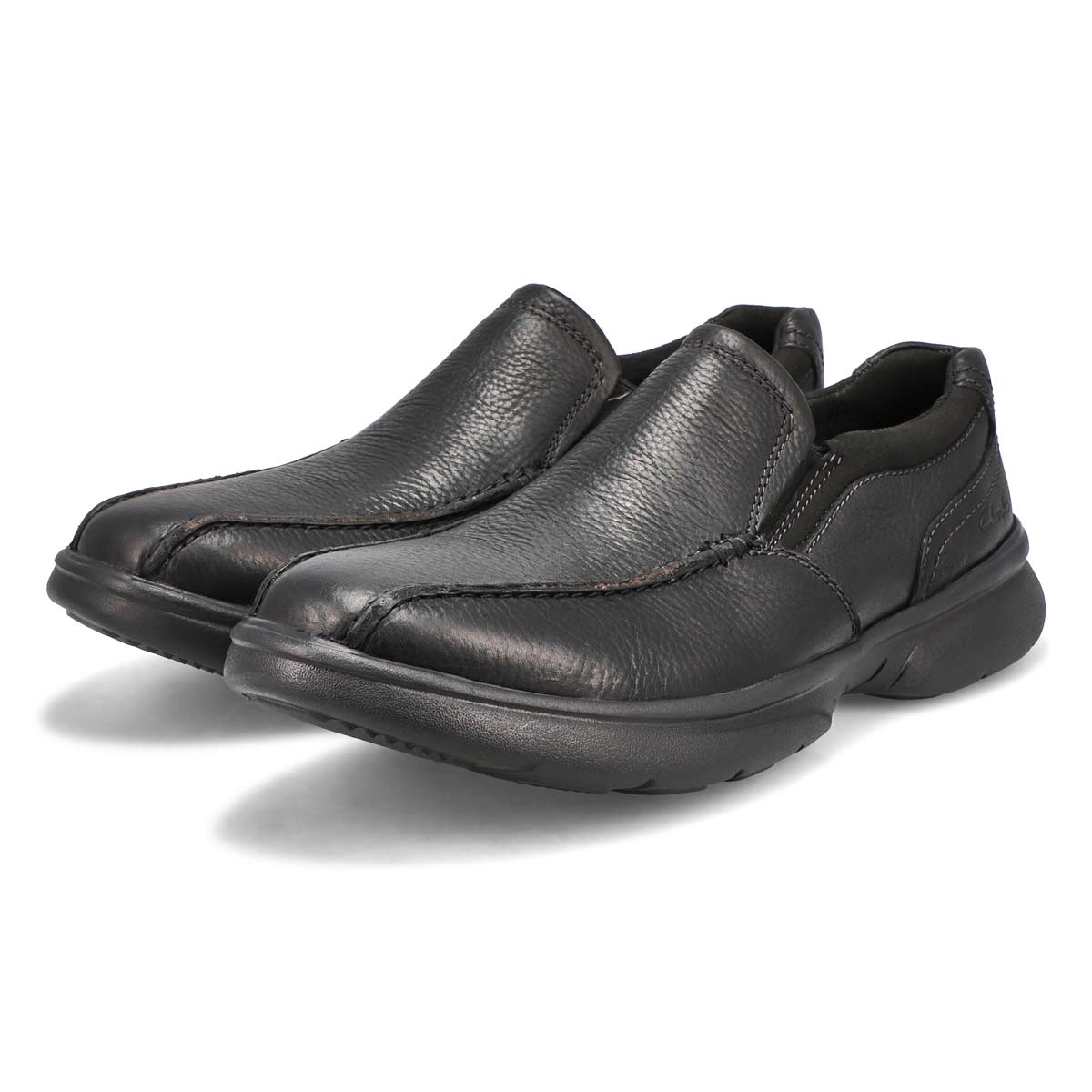 Men's Bradley Step Casual Slip On Loafer - Black