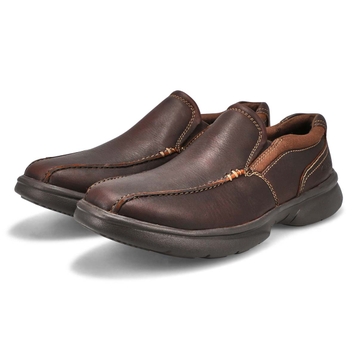 Men's Bradley Step Casual Slip On Shoe - Brown