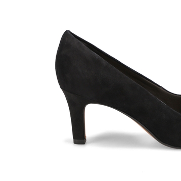 Women's IIIeana Tulip Suede Dress Heel - Black