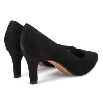 Women's IIIeana Tulip Suede Dress Heel - Black