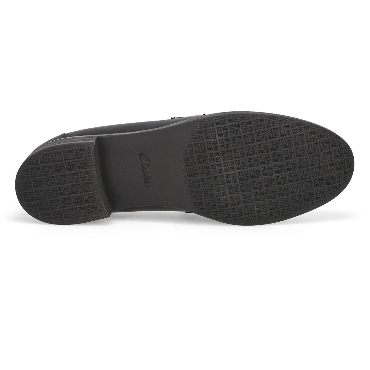 Clarks Women's TRISH ROSE black dress loafers