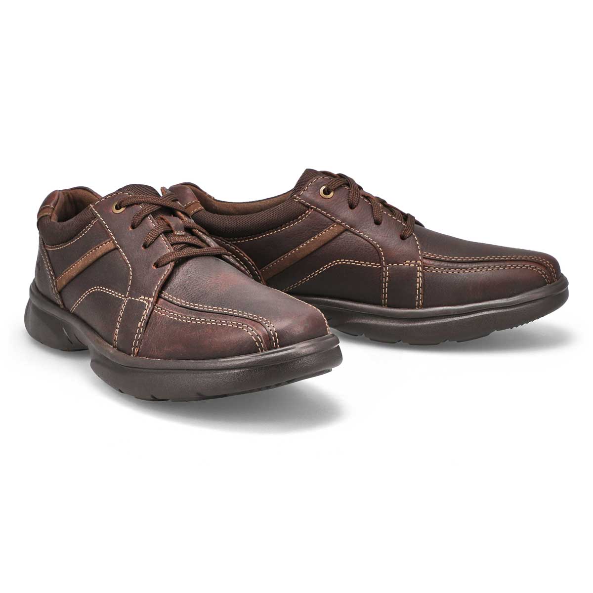 Clarks Men's Bradley Walk Lace Up Casual Loaf | SoftMoc.com