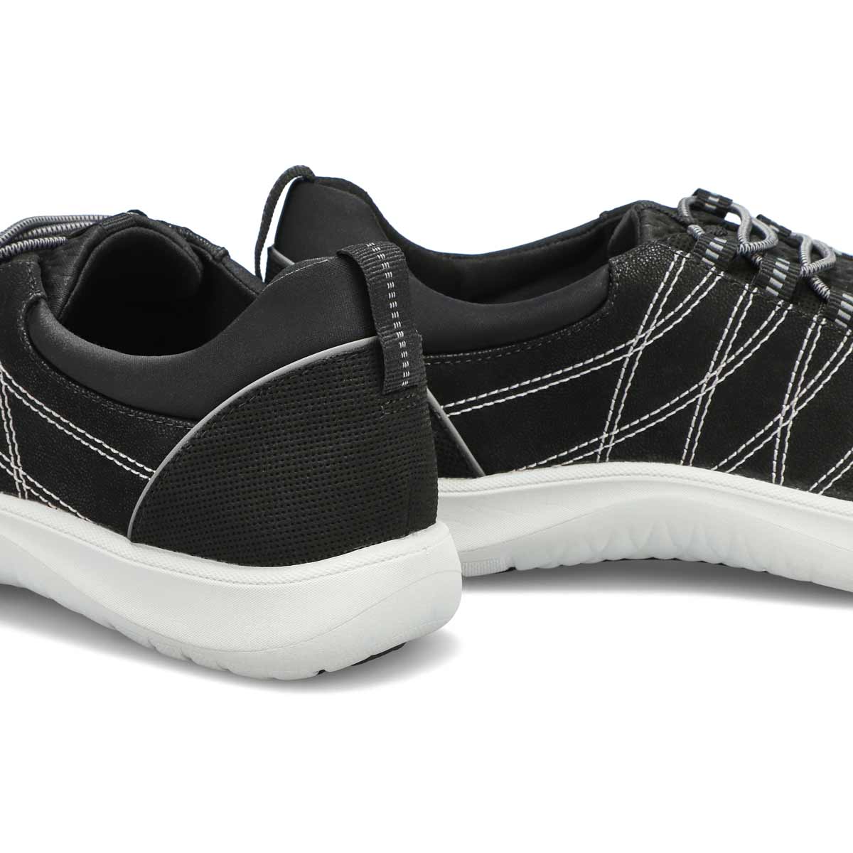 Women's Adella Holly Wide Sneaker - Black