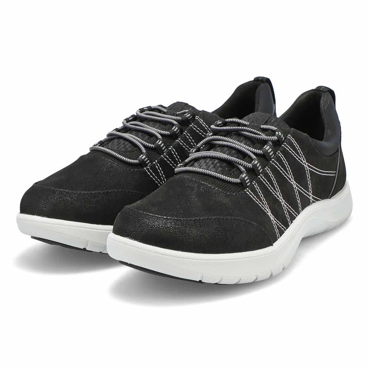 Women's Adella Holly Wide Sneaker - Black