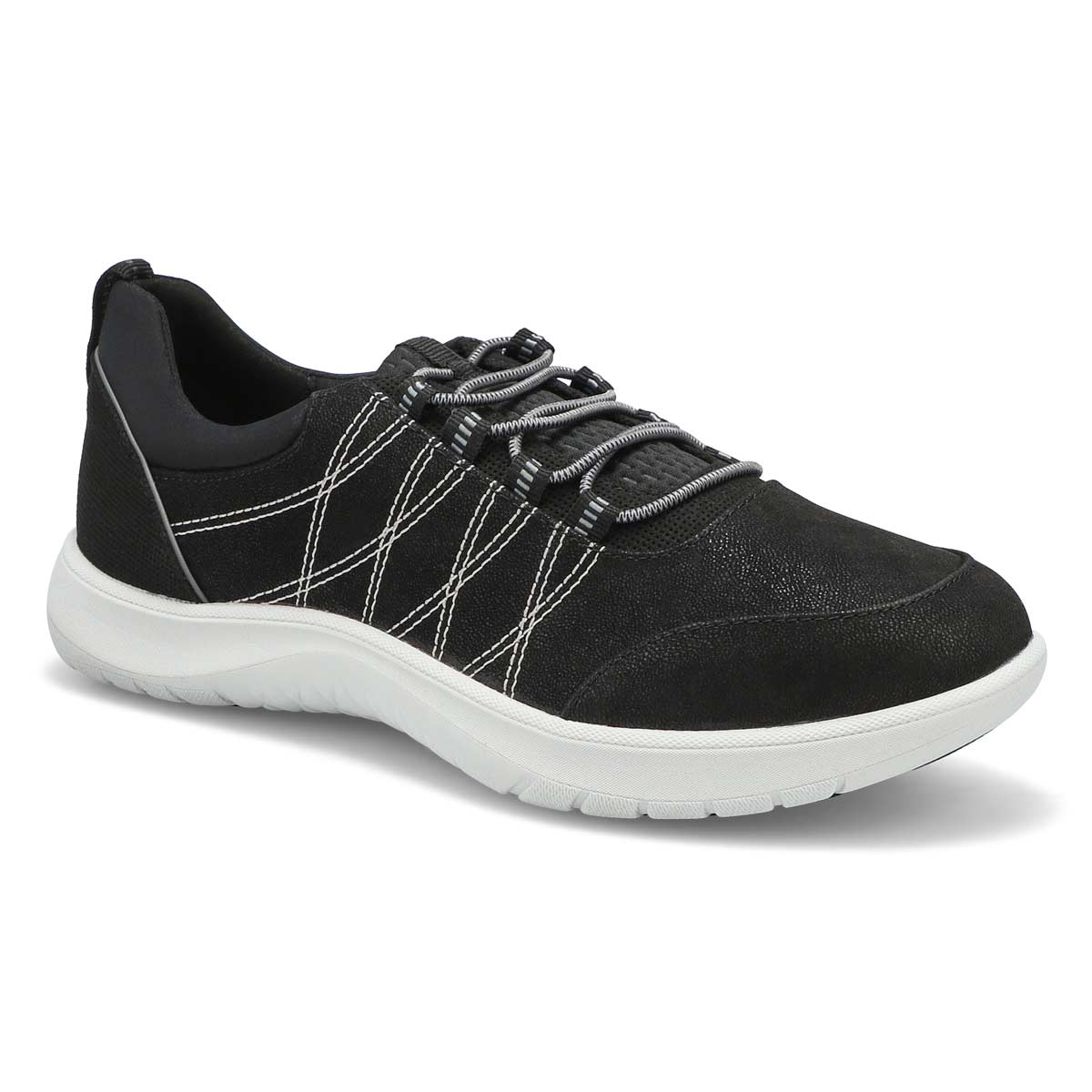 Women's Adella Holly Wide Sneaker - Black