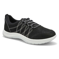 Women's Adella Holly Wide Sneaker - Black