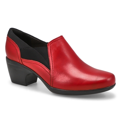 Lds Emily Amelia red dress heel