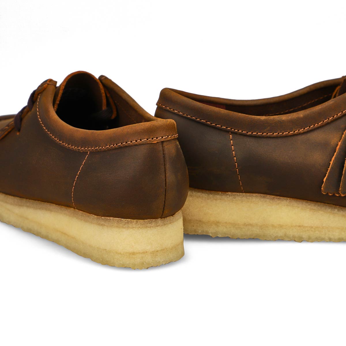 Women's Wallabee Casual Lace Up Shoe - Beeswax
