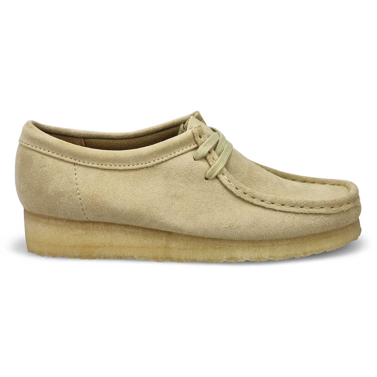 Women's Wallabee Casual Lace Up Shoe- Maple