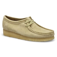 Women's Wallabee Casual Lace Up Shoe- Maple