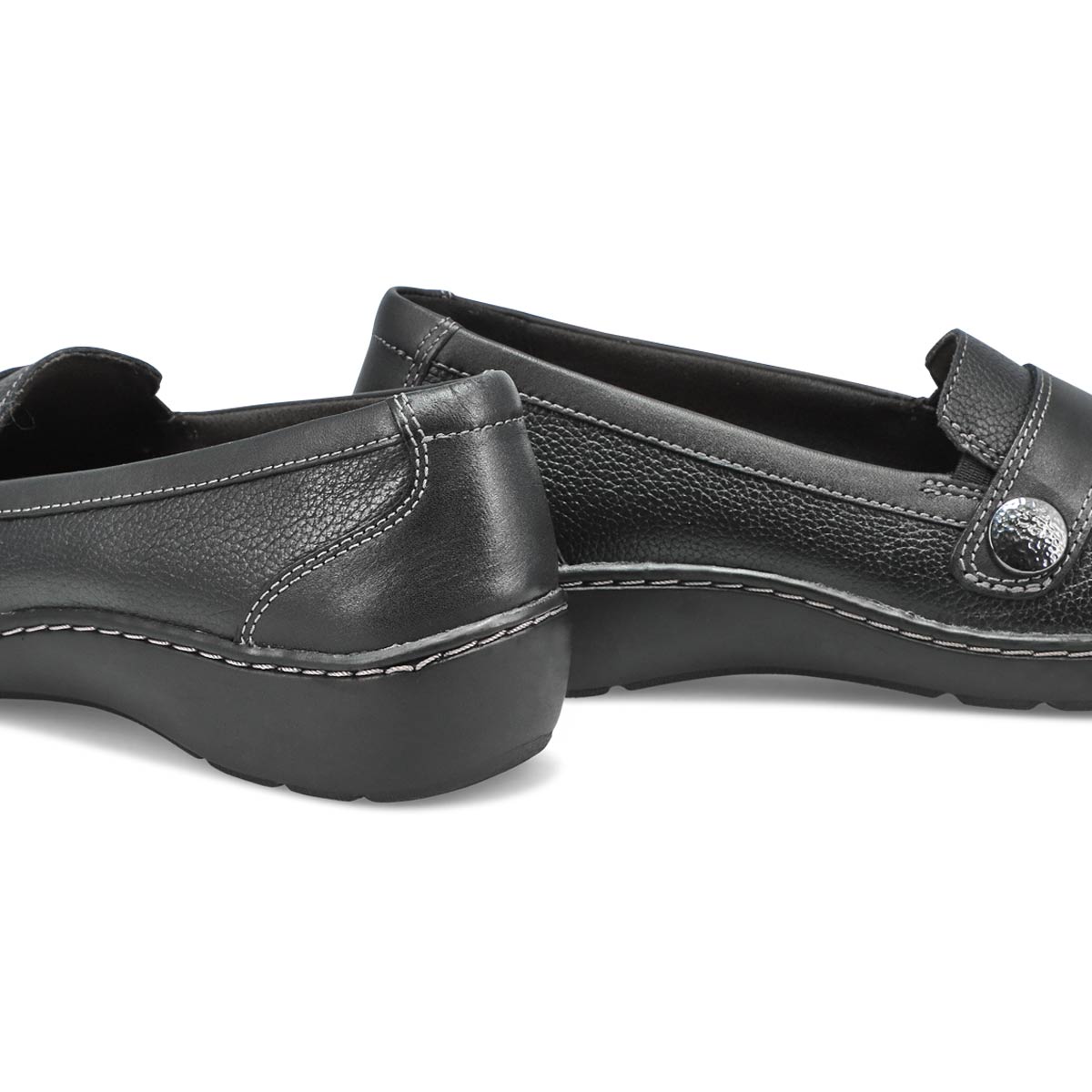 Women's Cora Daisy Wide Casual Loafer - Black