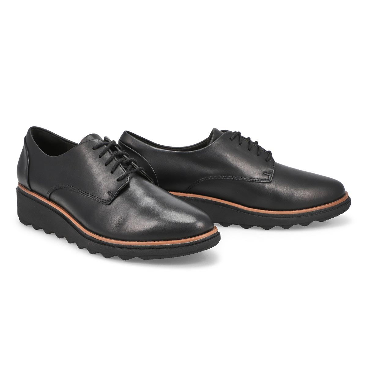 clarks sharon noel black leather