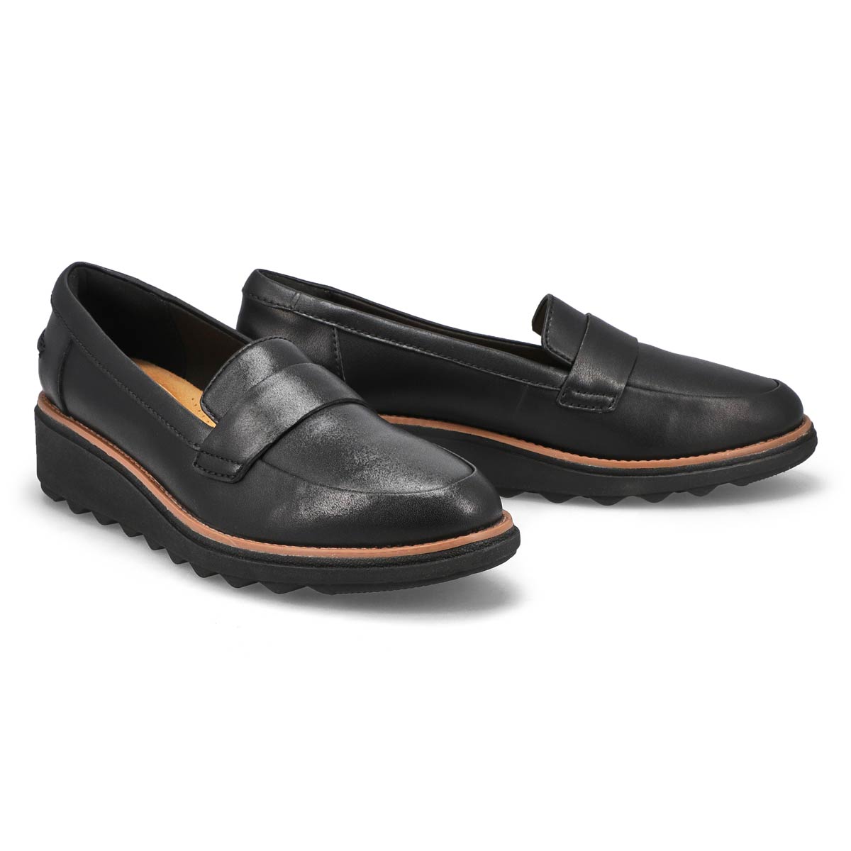 Women's Sharon Gracie Platform Loafer - Black