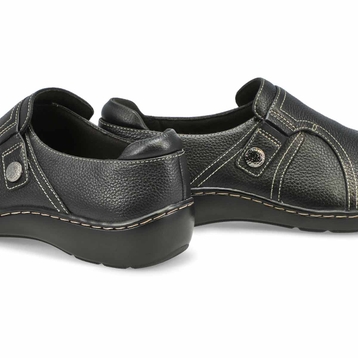 Women's Cora Poppy Wide Casual Loafer - Black