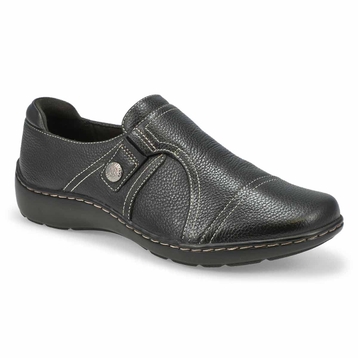 Women's Cora Poppy Wide Casual Loafer - Black