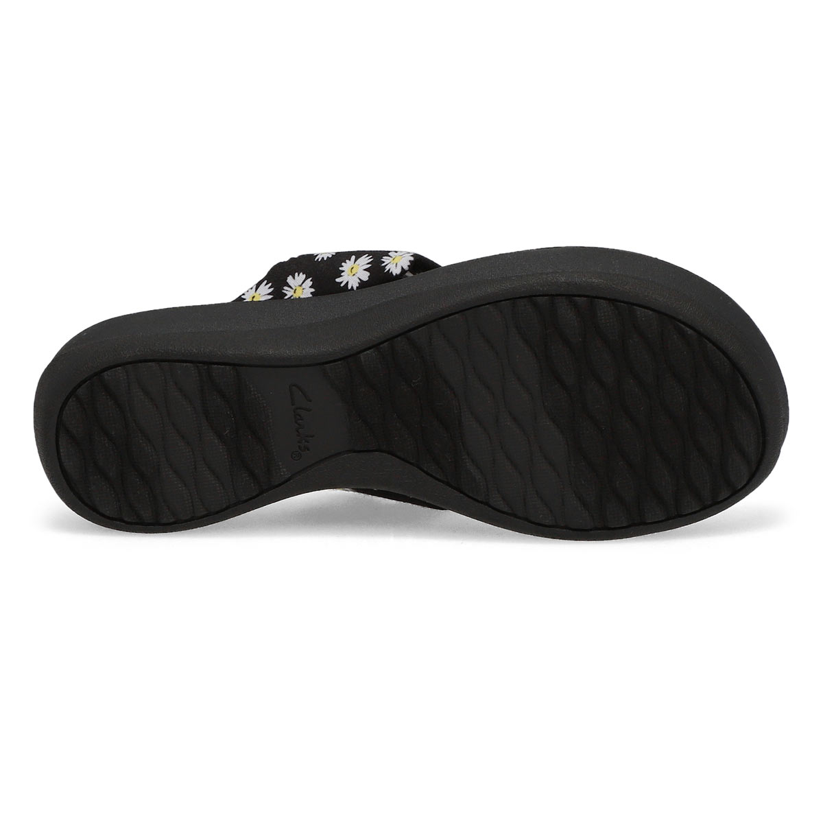 Women's Arla Glison Thong Wedge Sandal - Blk Daisy