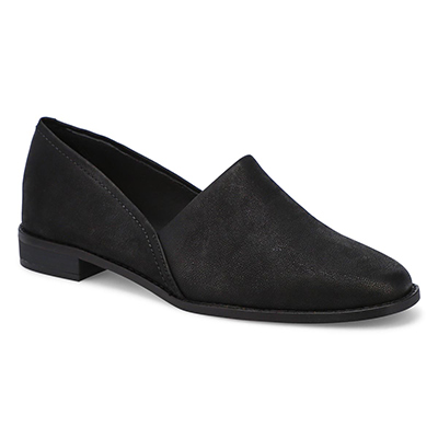 Lds Pure Easy black dress loafer