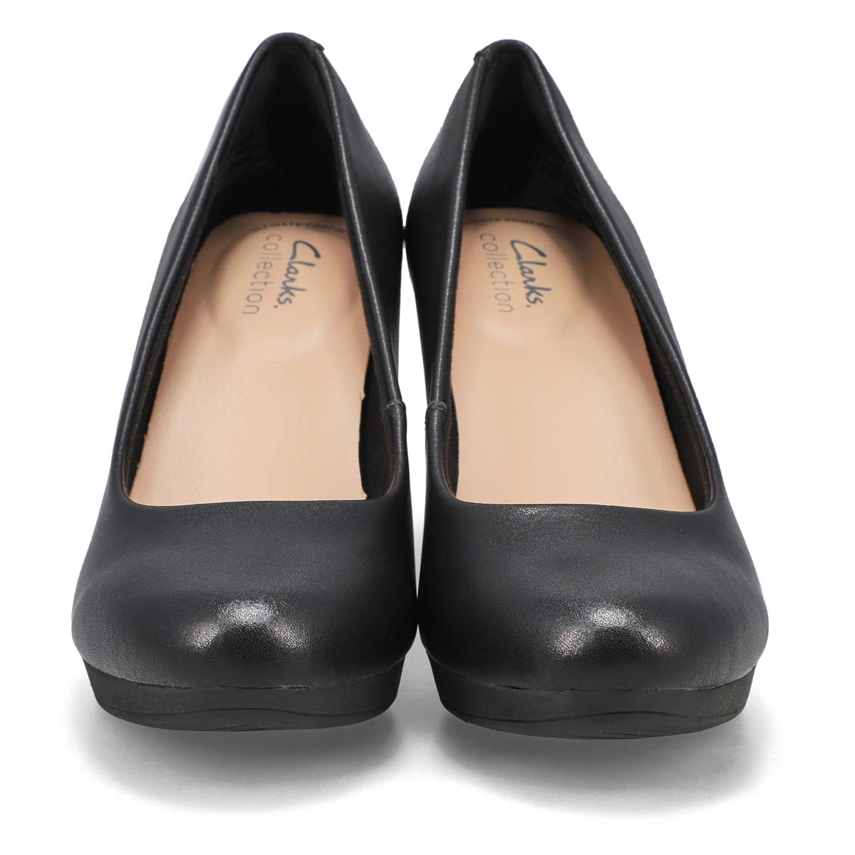 Clarks Women's Ambyr Joy Dress Heel - Black | SoftMoc.com