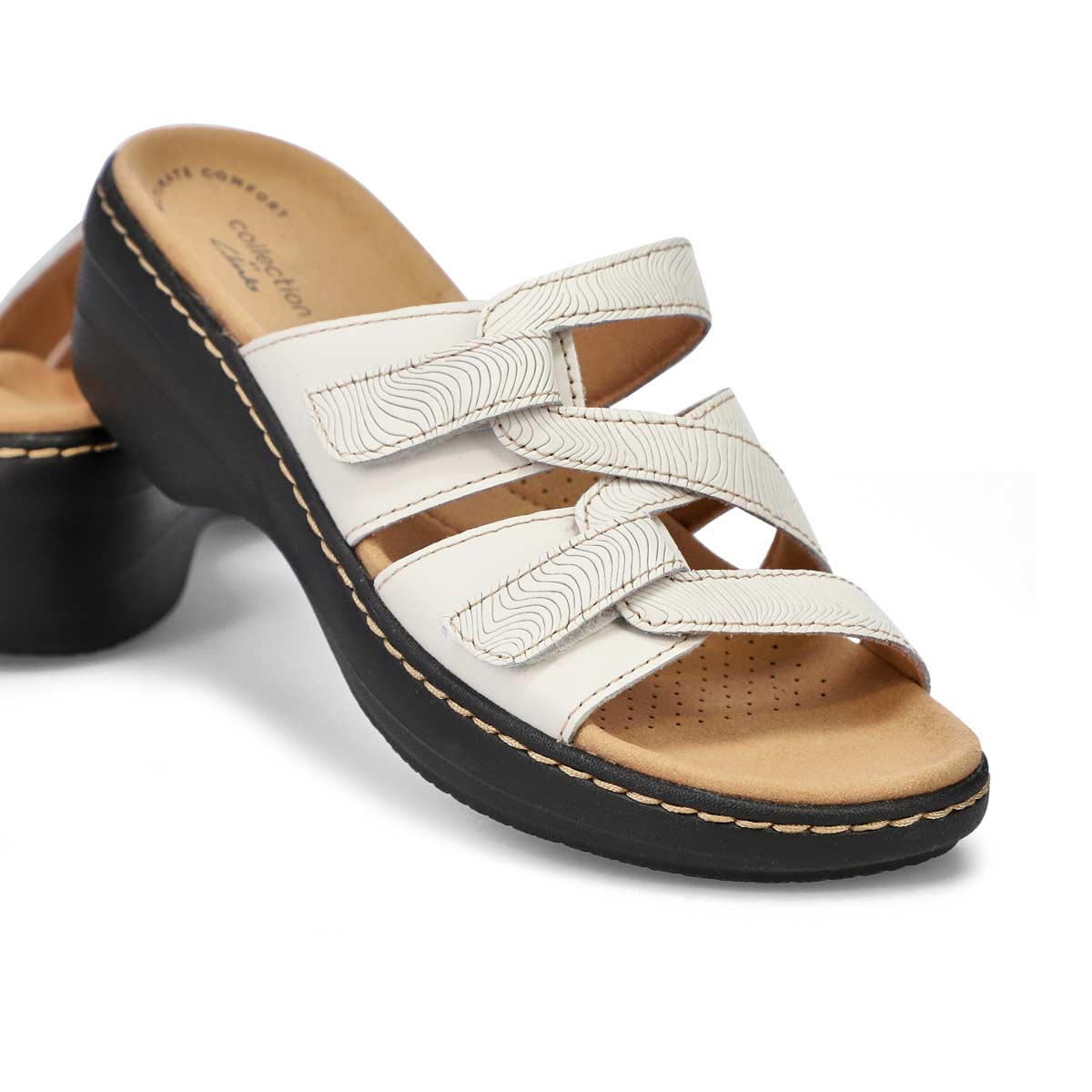 clarks women's merliah karli slip on strappy sandals
