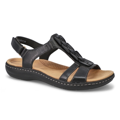 Lds Laurieann Kay Casual Sandal - Black