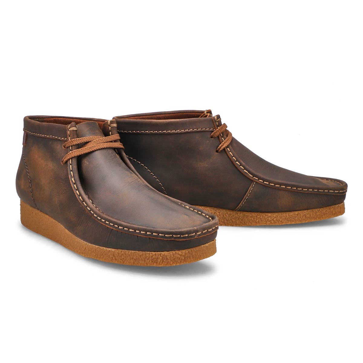 Botte chukka SHACRE, cire d'abeille, hommes