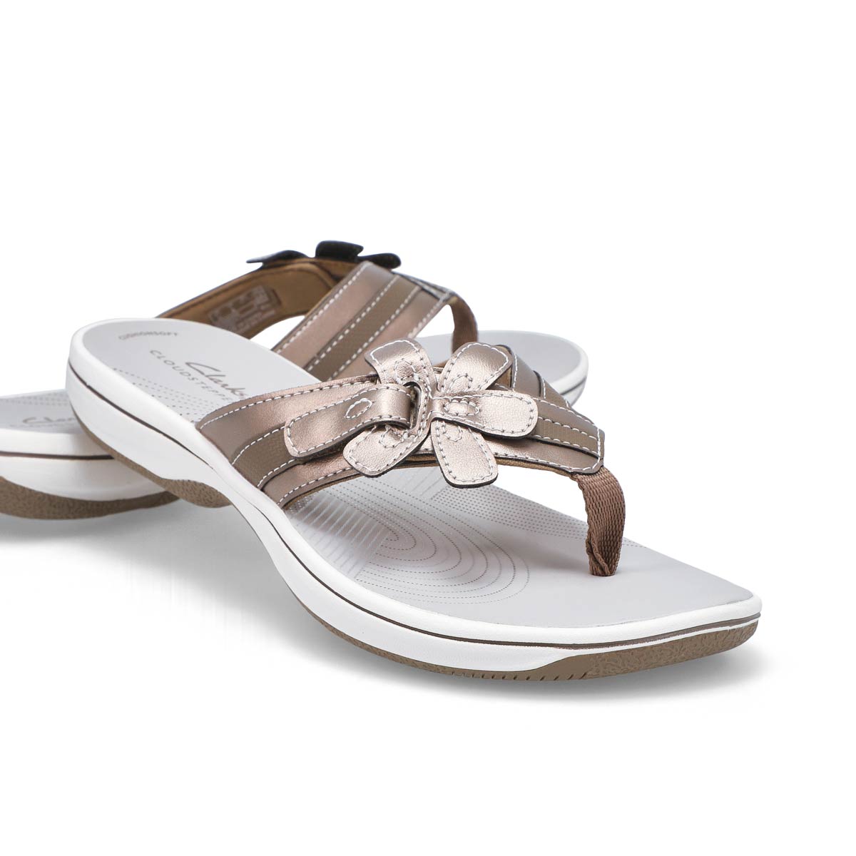 Women's Brinkley Casual Thong Sandal - Pewter