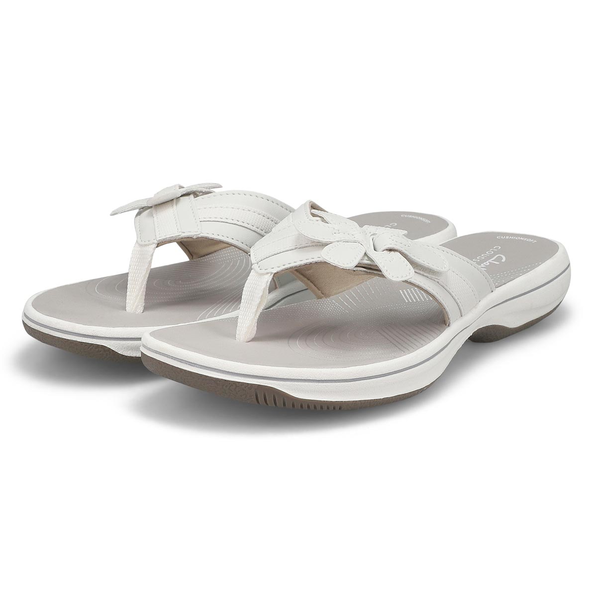 Women's Brinkley Thong Casual Sandal - White