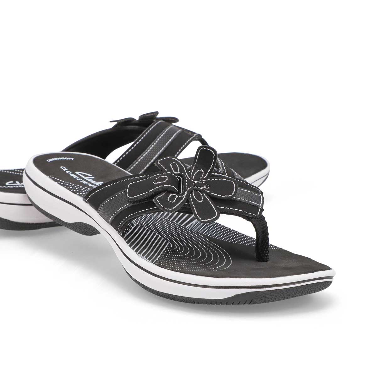 Women's Brinkley Thong Sandal - Black