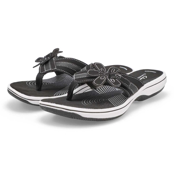 Women's Brinkley Thong Sandal - Black