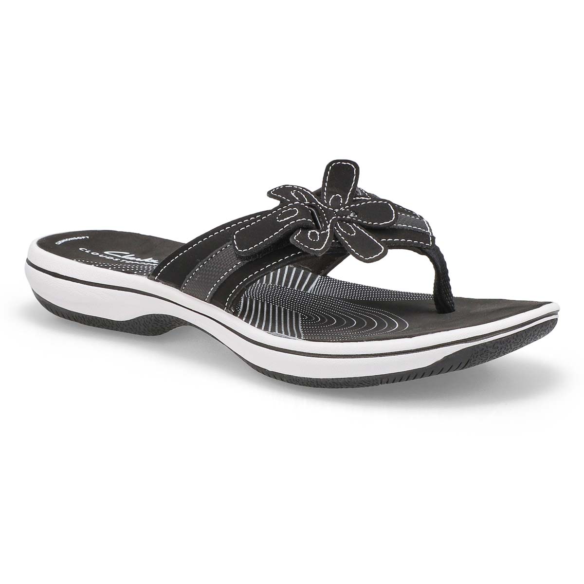 Women's Brinkley Thong Sandal - Black