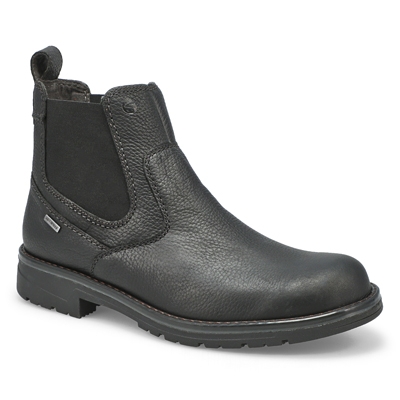 Mns Morris Up Waterproof Wide Ankle Boot - Black