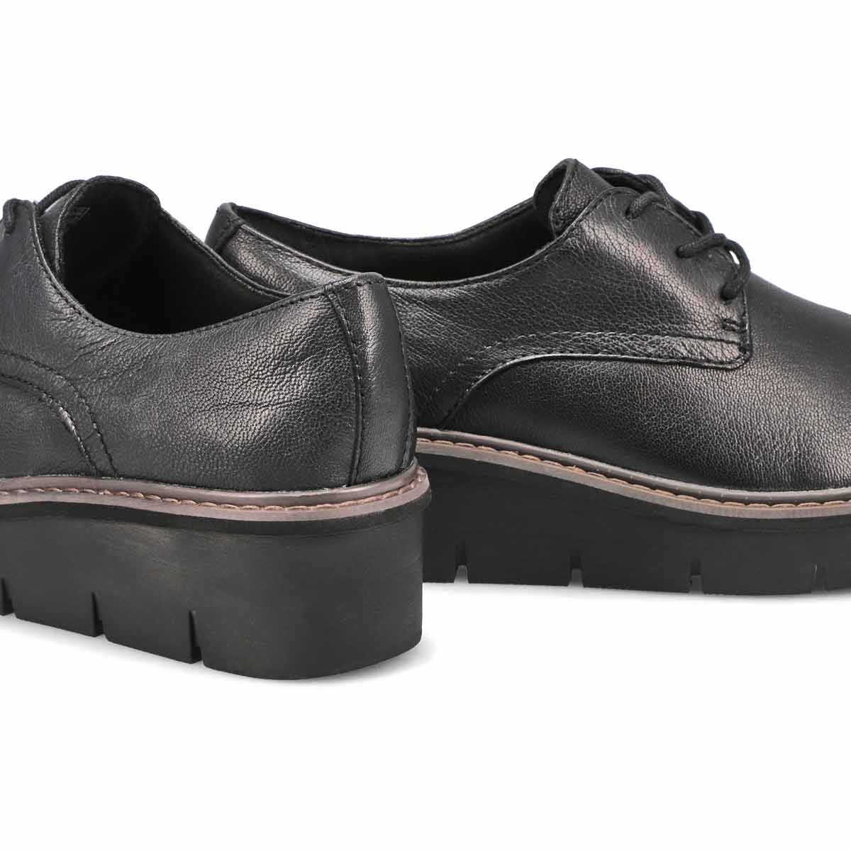 Women's Airabell Tye Platform Oxford Loafer - Black