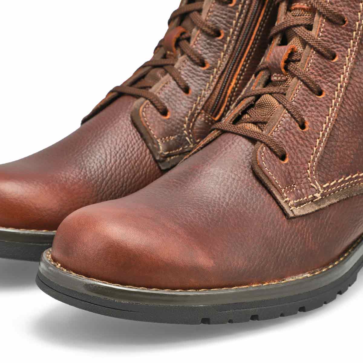 Clarks Men's Morris High Waterproof Ankle Boot-Wide
