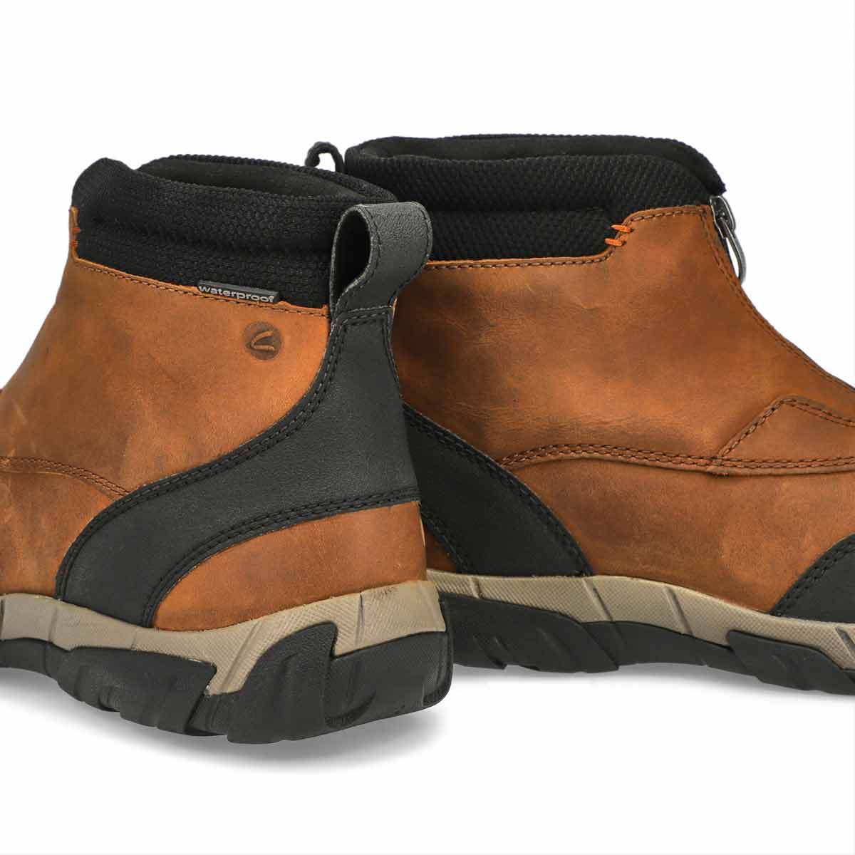 Men's Grove Zip II Waterproof Boot - Dark Tan