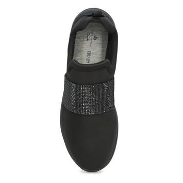 Women's Nova Way Slip On Sneaker - Black/Black