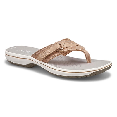 Lds Breeze Sea Thong Sandal - Taupe