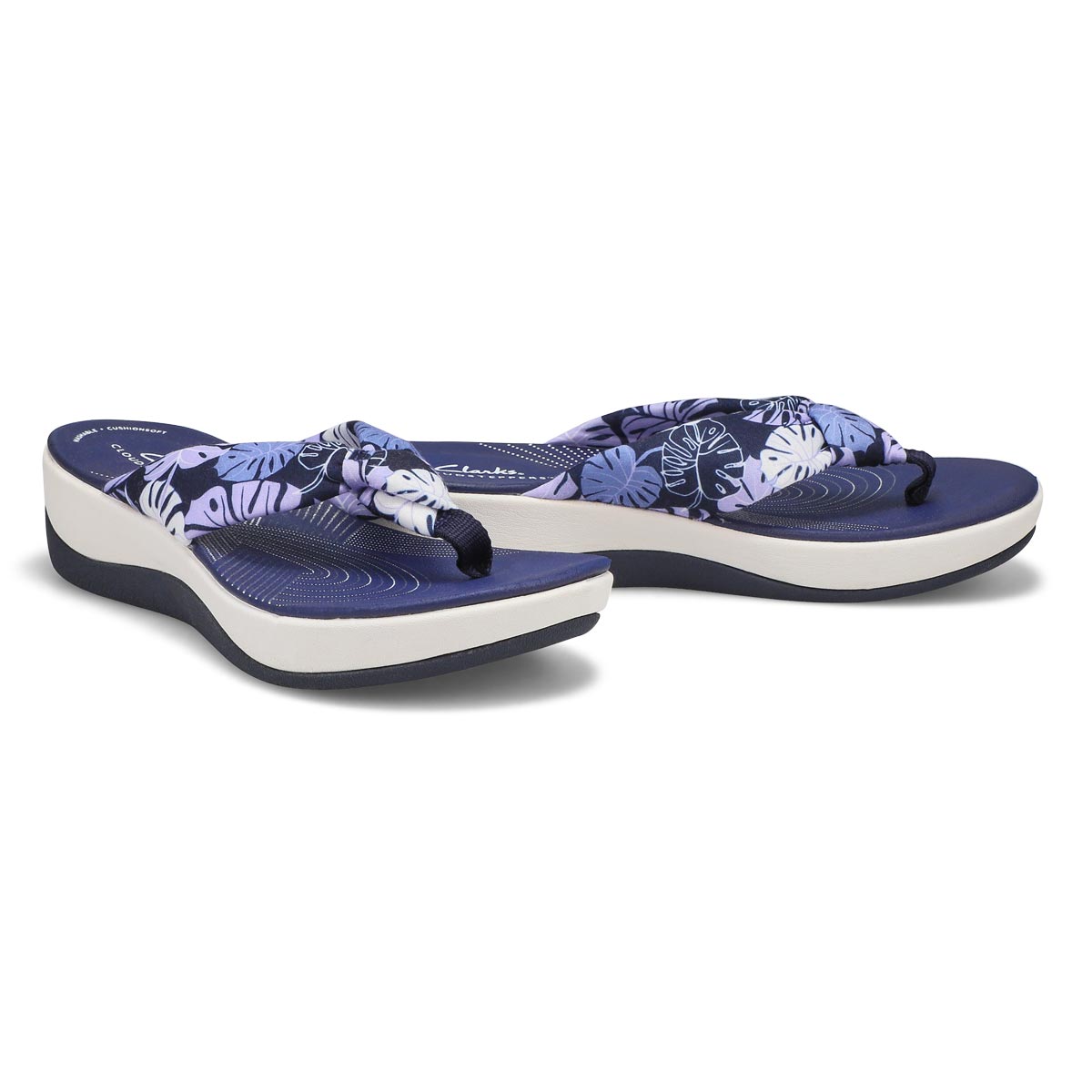 Women's Arla Glison Thong Sandal - Blue Floral