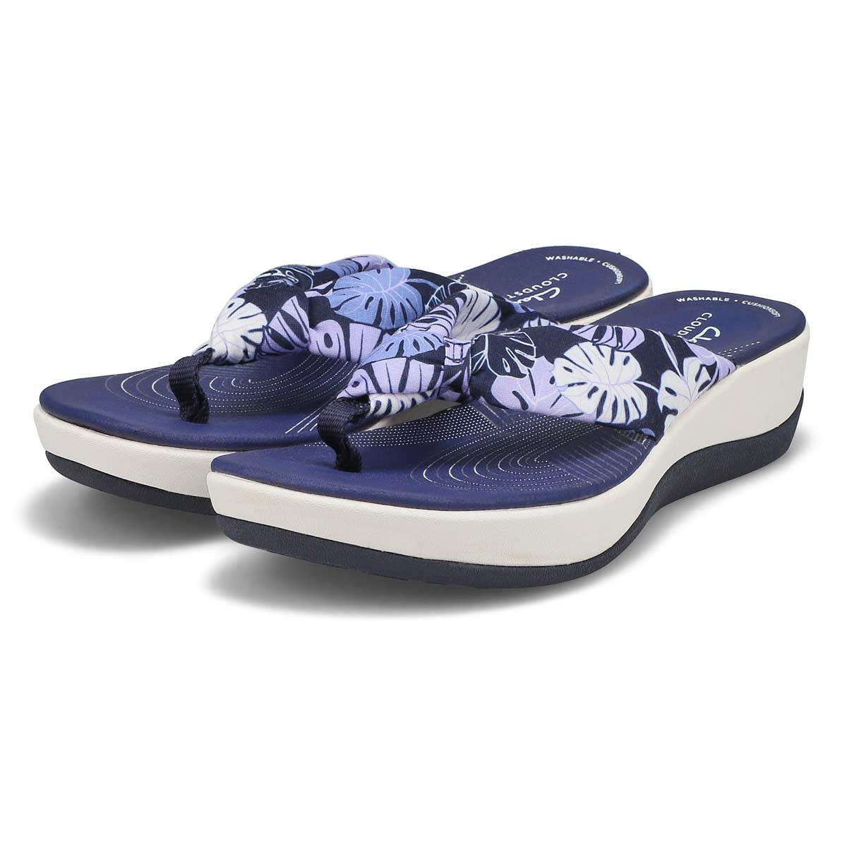 Women's Arla Glison Thong Sandal - Blue Floral