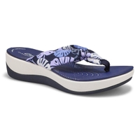 Women's Arla Glison Thong Sandal - Blue Floral