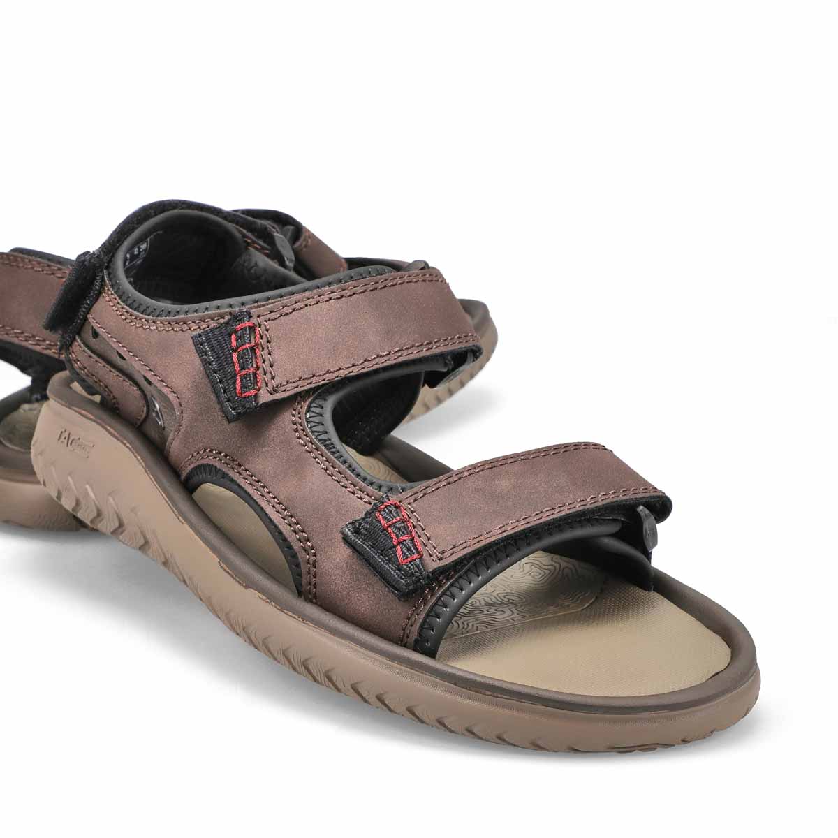 Clarks Men's Wesley Bay Sport Sandal - Brown | SoftMoc.com